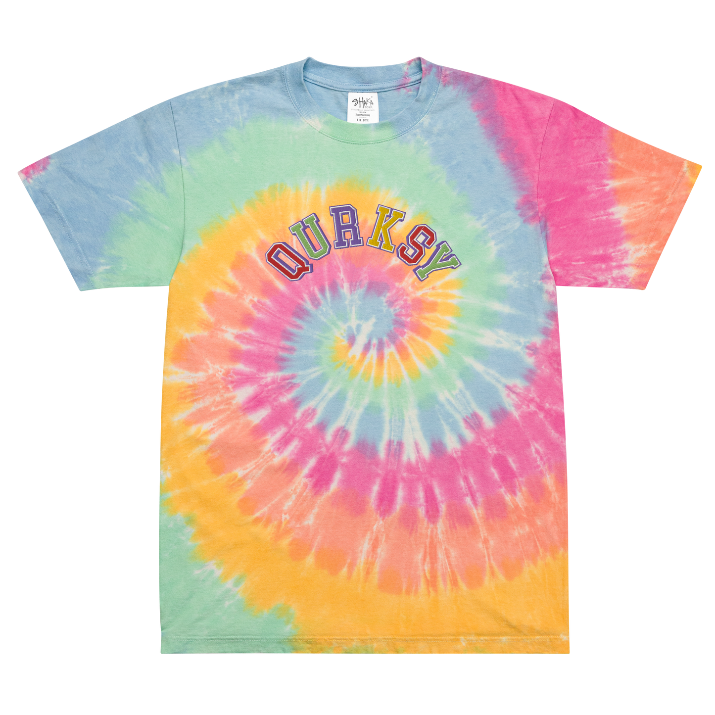 Qurksy Varsity Tie-Dye T-Shirt