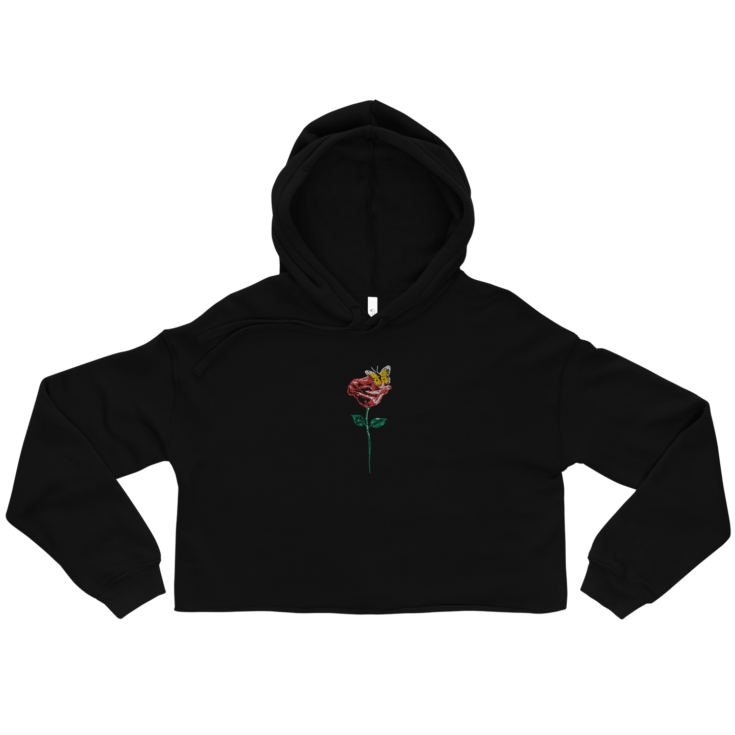 Rose Crop Hoodie